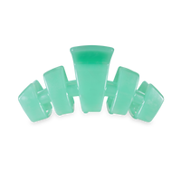 TELETIES - Classic Hair Clip | Medium | Spring Splash