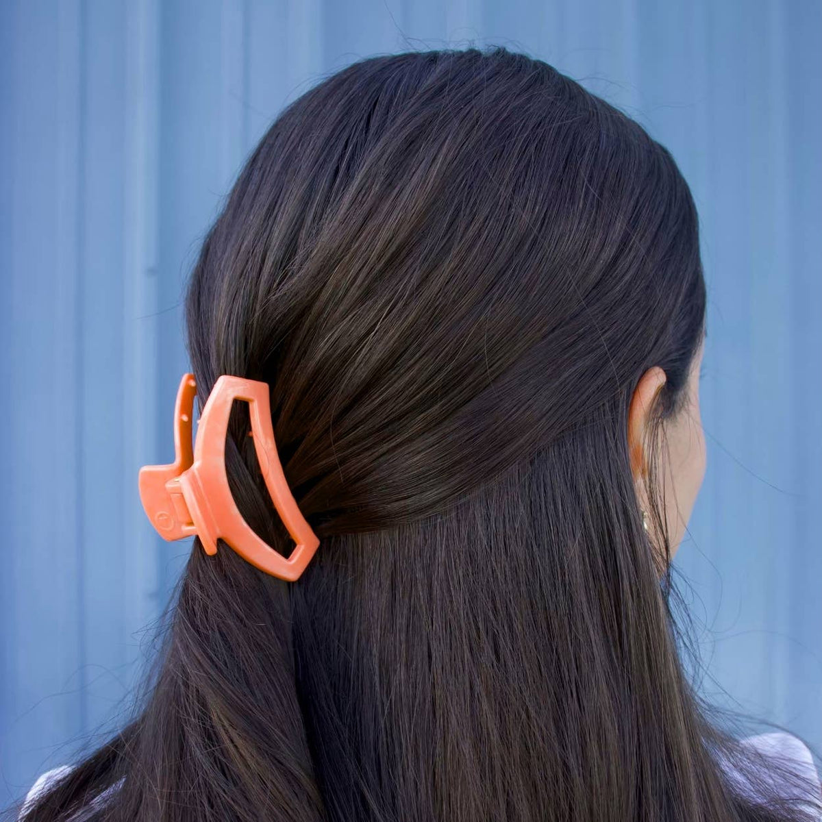TELETIES - Open Hair Clip | Small | Dreamsicle