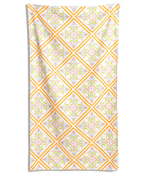 The Royal Standard - Verona Giant Beach Towel    White/Multi    40x70