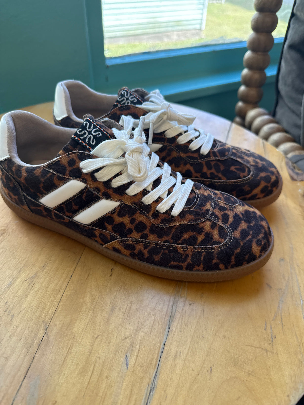 Leopard Print Retro Sneaker