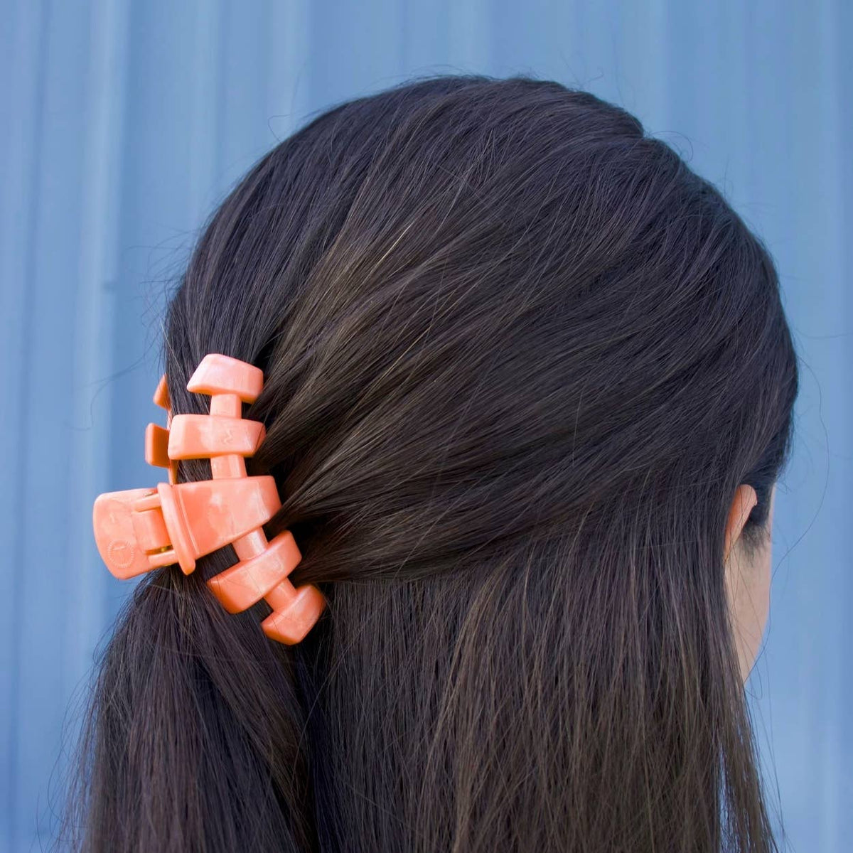 TELETIES - Classic Hair Clip | Small | Dreamsicle
