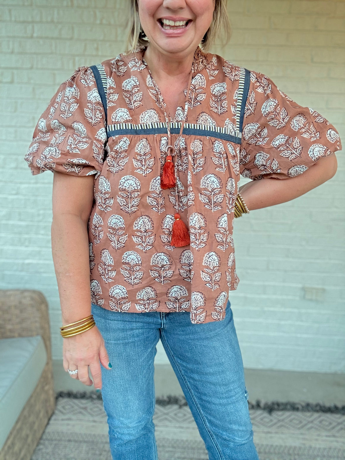 Eloise Puff Sleeve Top
