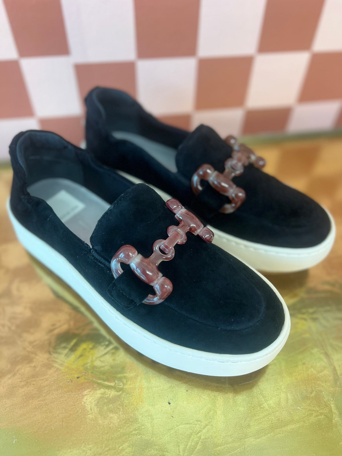 Andres Black Suede Sneakers