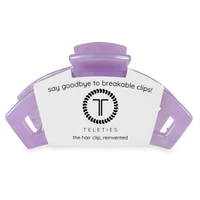 TELETIES - Open Hair Clip | Large | Lavender Mist