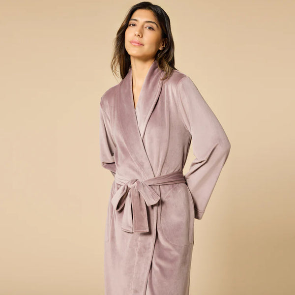 Softies Serenity Wrap Robe - Driftwood