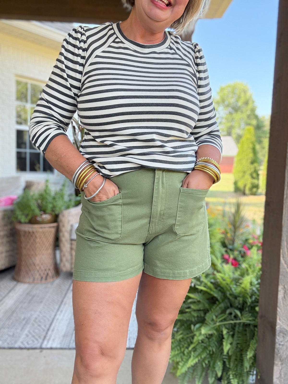 Reese Utility Short- Olive