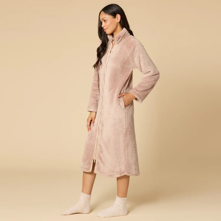 Softies DreamPlush Zip Robe - Coco