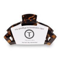 TELETIES - Open Tortoise Large Hair Clip