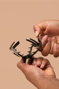 TELETIES - Open Tortoise Large Hair Clip