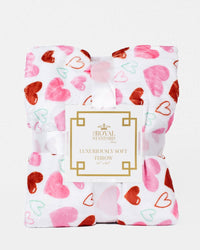 The Royal Standard - All You Need is Love Throw   Pink/Multi   50x60