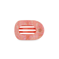 TELETIES - Flat Round Hair Clip | Small | Dreamsicle