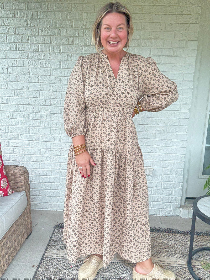 Meadow Grace Dress - Mocha