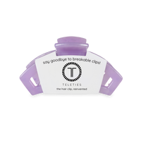 TELETIES - Open Hair Clip | Small | Lavender Mist