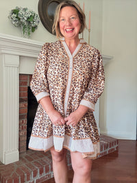Tame the Wild Leopard Dress