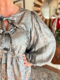 Cathy Blouse - Silver