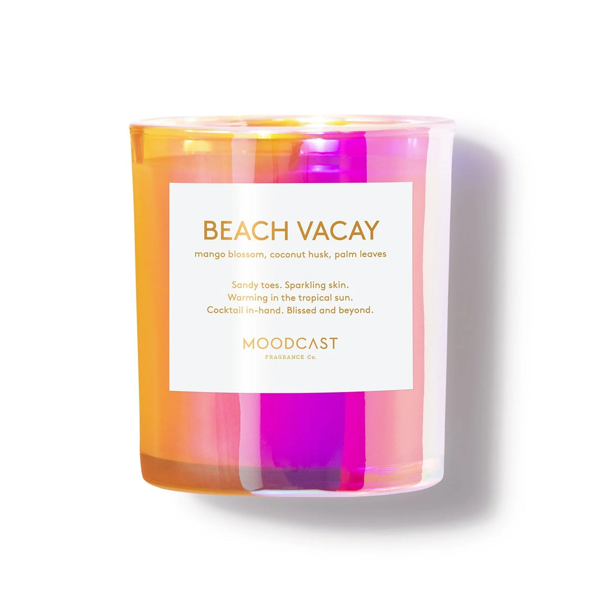 Beach Vacay Moodcast Iridescent Candle - 8oz