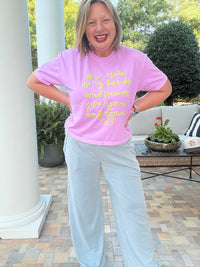 So I Throw My Hands Up Crop Tee