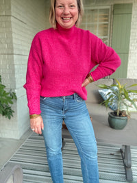 Sugar Plum Hot Pink Sweater