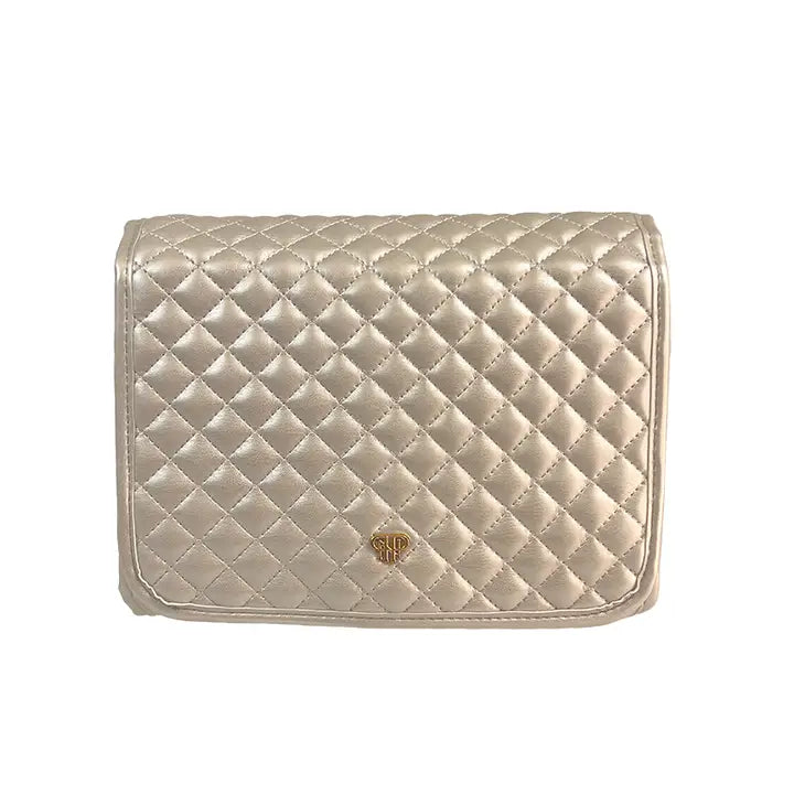 Toiletry Case - Pearl Quilted