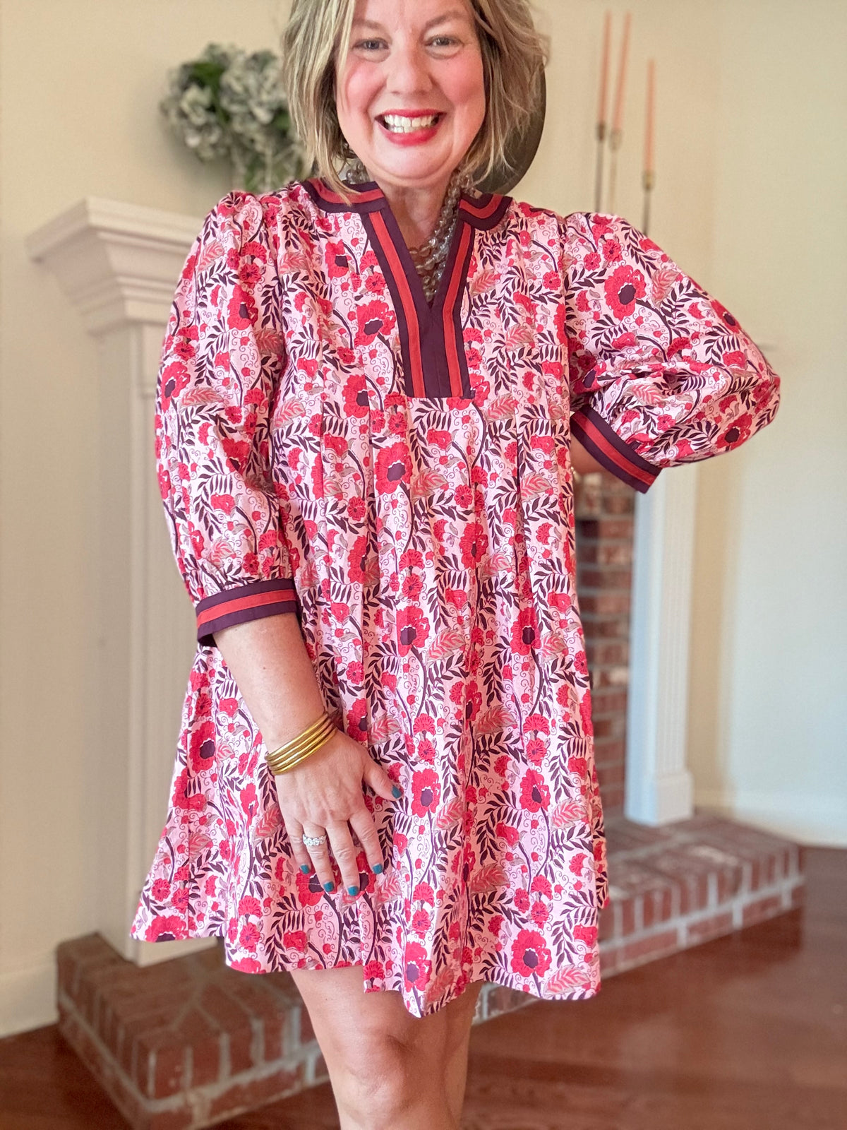 Autumn Blossom Dress