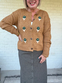 Fall Nights Floral Cardigan
