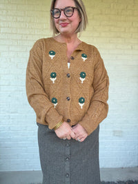 Fall Nights Floral Cardigan