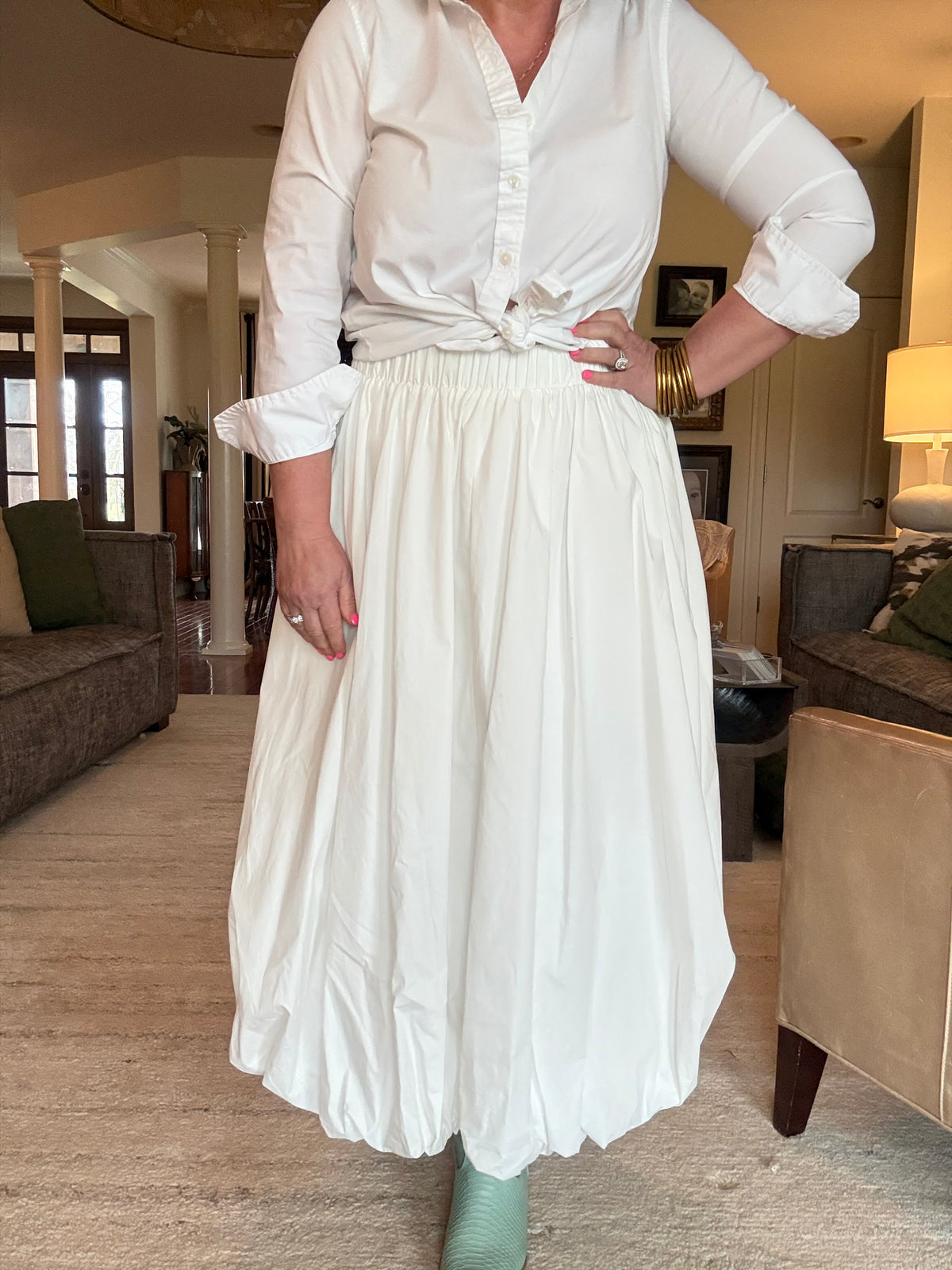 Taylor Skirt - White