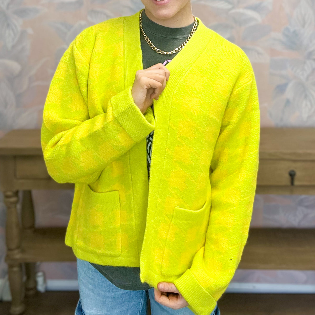 Birdie Cardigan - Yellow