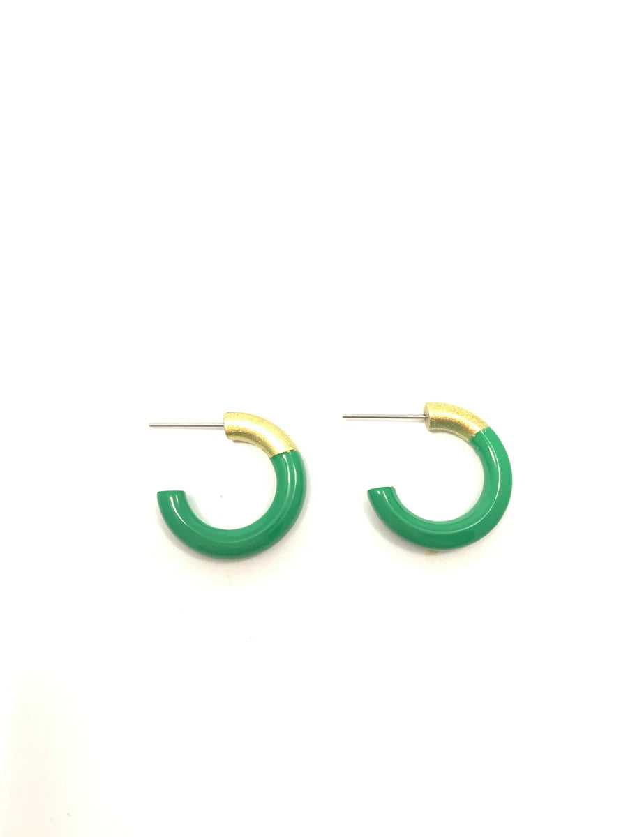 LIZ Sm Hoops in Kelli Green