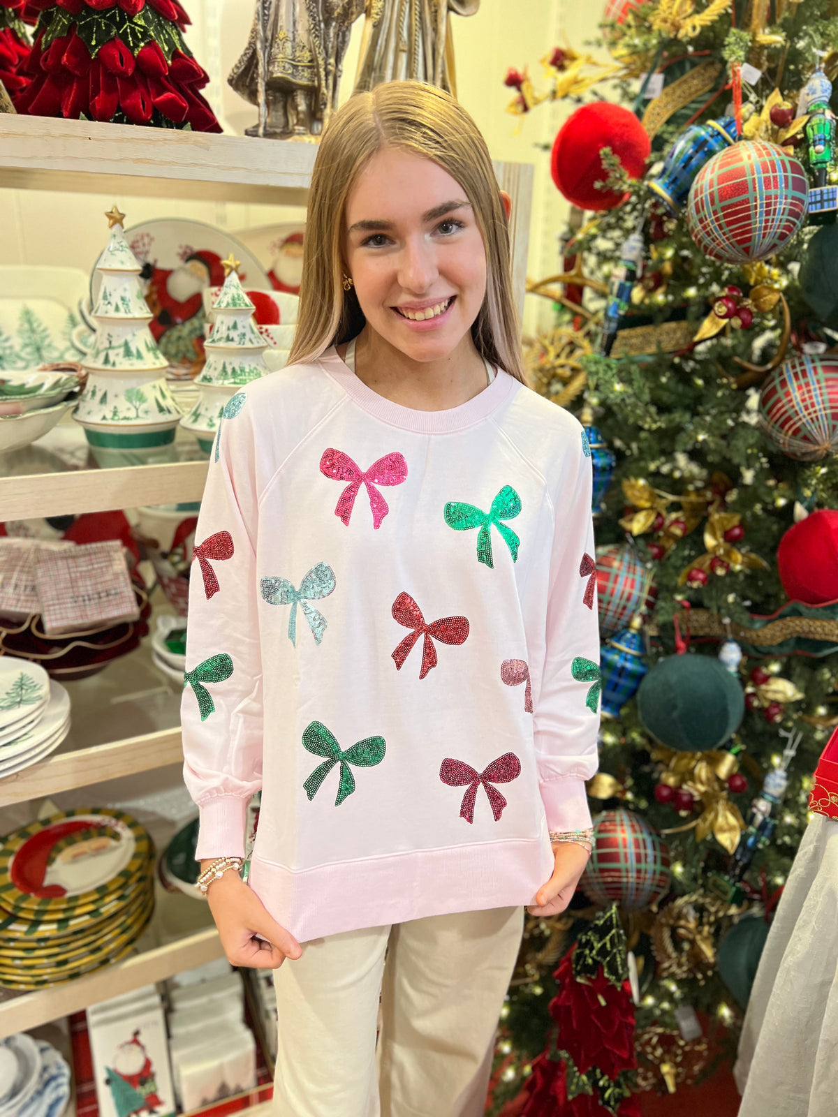 Katie Sweatshirt | Bows