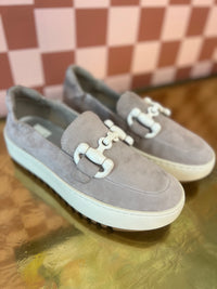 Andres Taupe Suede Sneakers