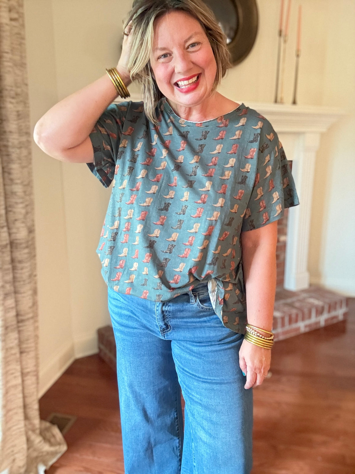 Vintage Boots T-Shirt