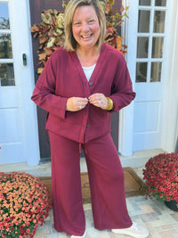 SPANX AirEssentials Cardigan - Vino
