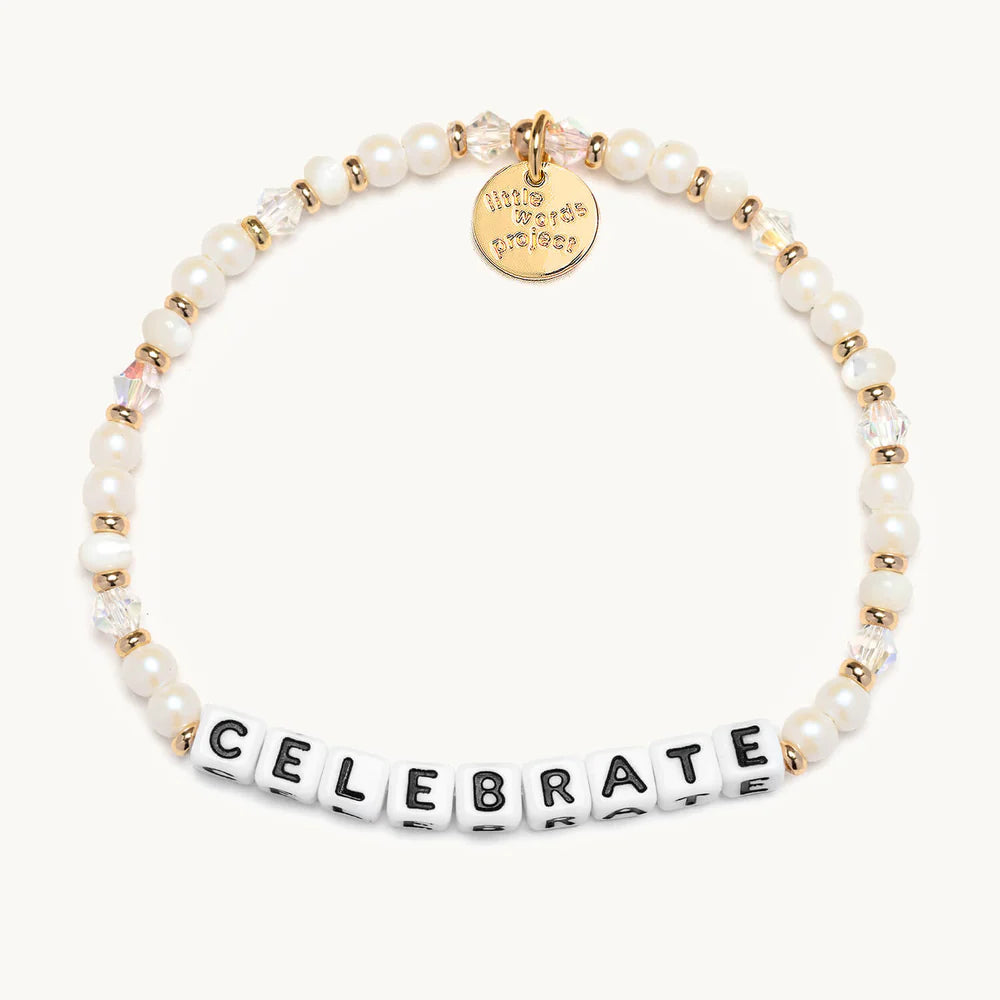 Little Words Project Bracelet - Celebrate