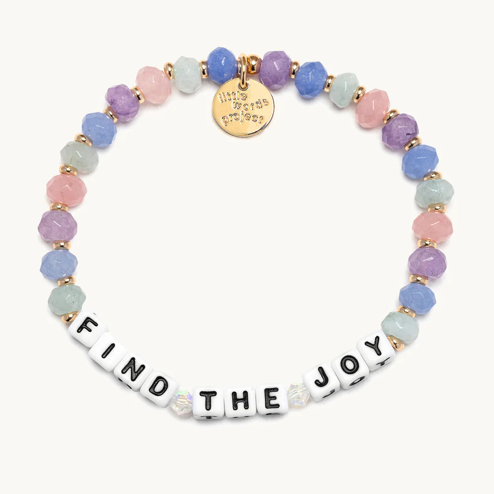 Little Words Project Bracelet -  Find The Joy