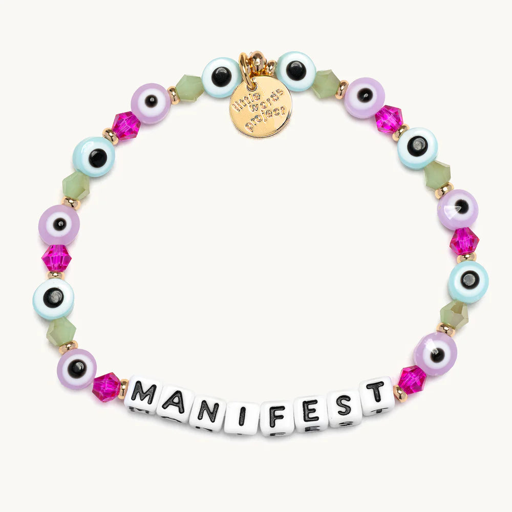 Little Words Project Bracelet -  Manifest