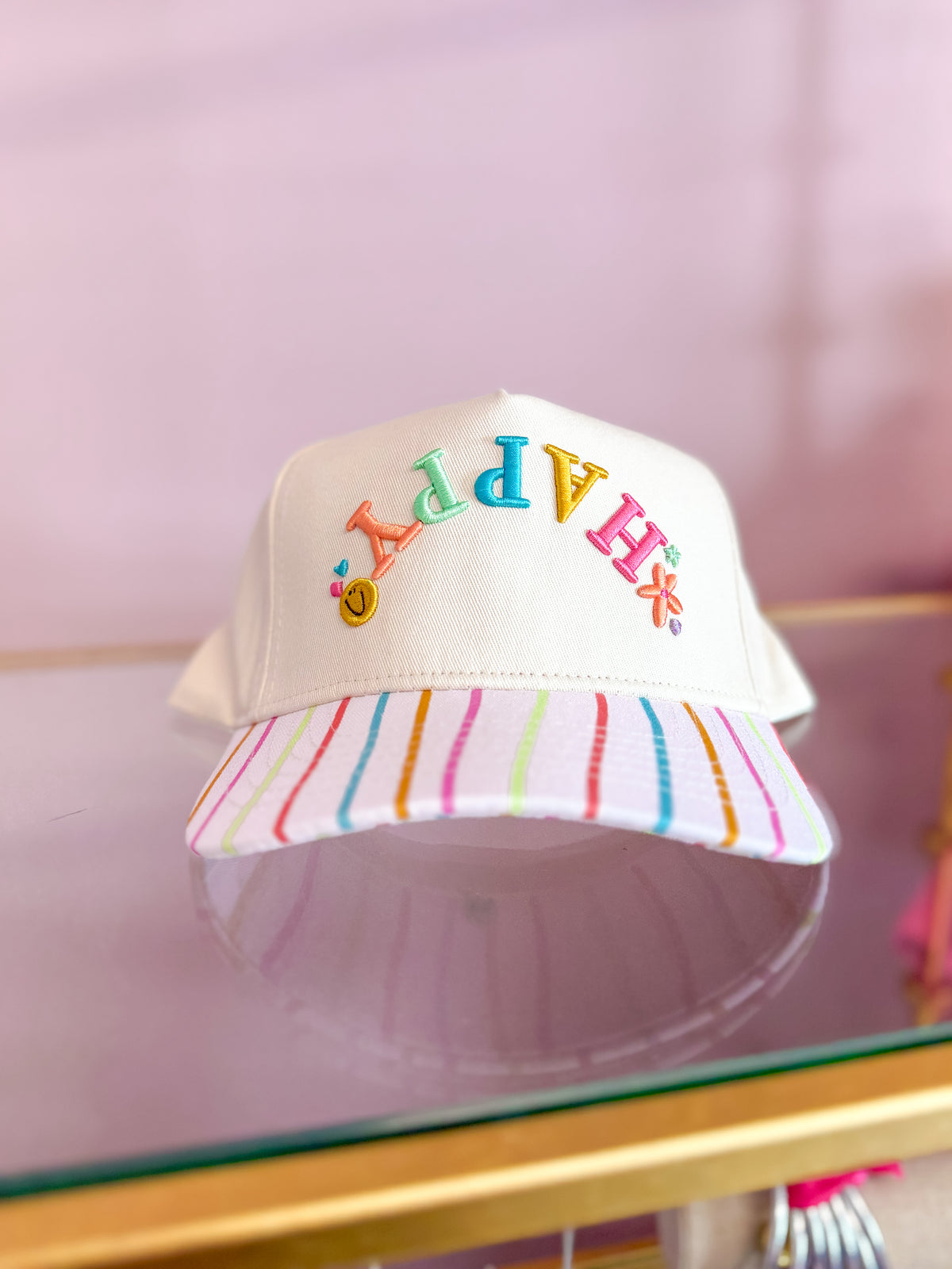 Happy Trucker Hat