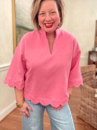 Scallop Edge Top