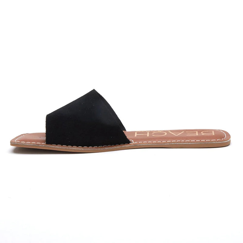Bali Slide On Sandals - Black