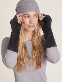 CozyChic Lite Fingerless Gloves | Carbon