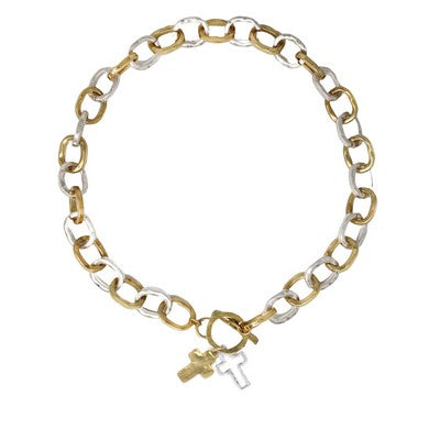Boe Necklace - Gold Silver