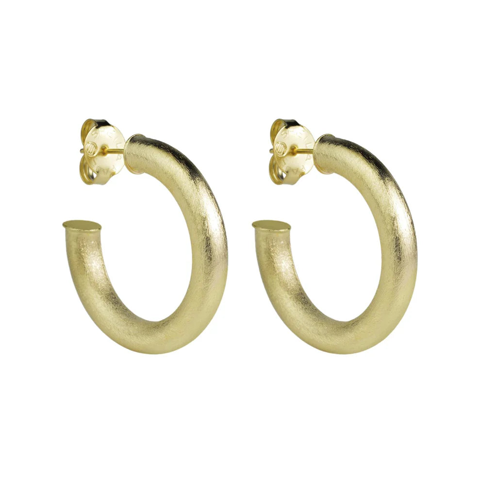 Thin Small Chantal Hoops