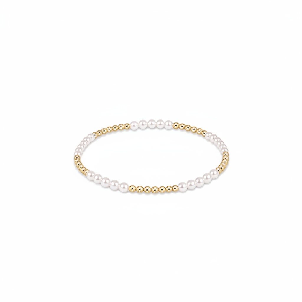 Blissful Pearl 3mm Bracelet