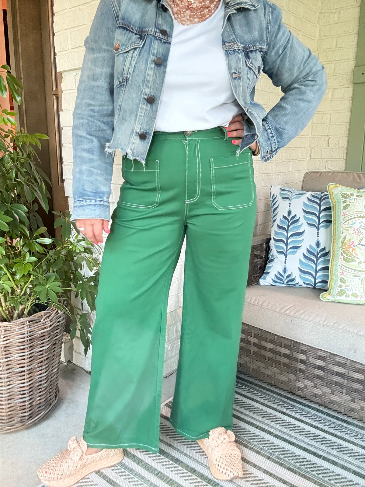 Katherine Pants - Green