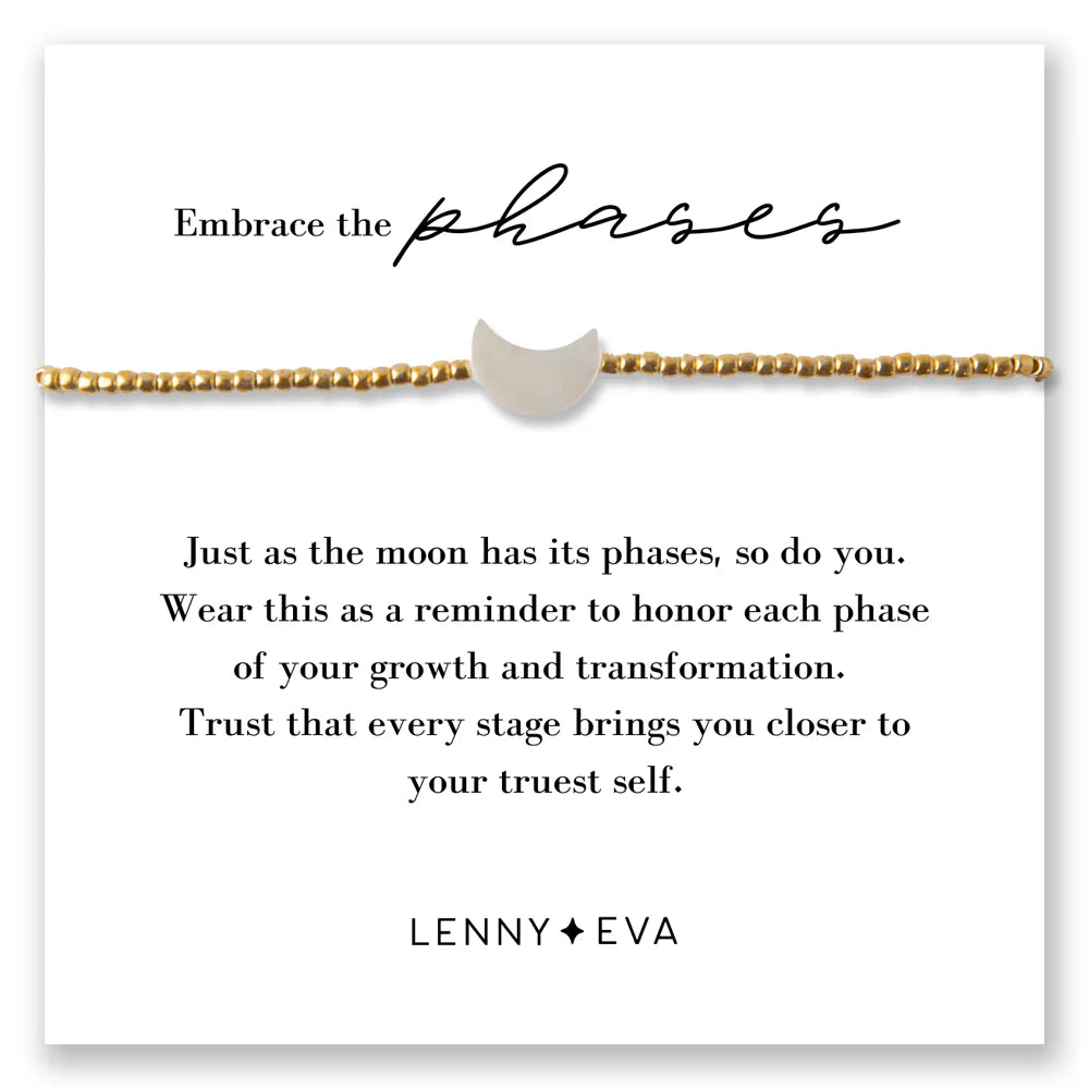 Intentions Bracelet - Moon