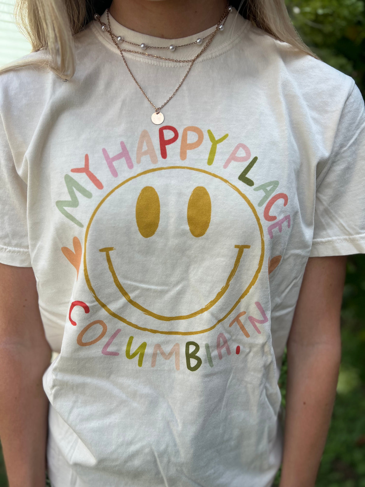 My Happy Place Columbia TN Tee