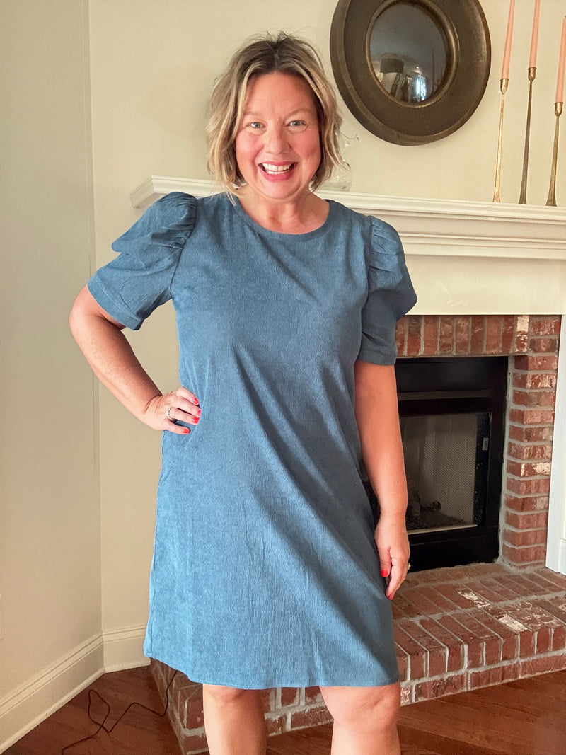 Blue Ridge Denim Blue Dress