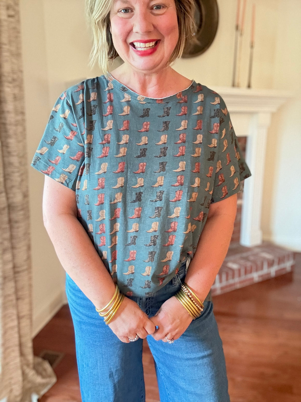 Vintage Boots T-Shirt