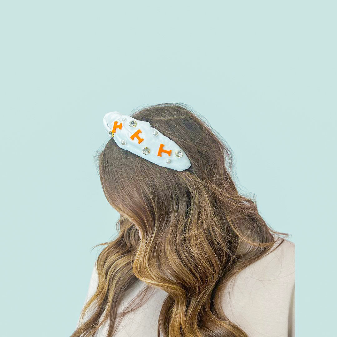 White Tennessee Volunteers Headband