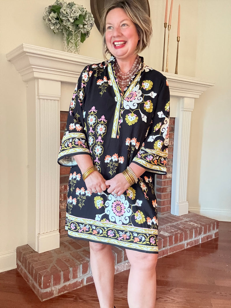 Magnolia Nights Floral Dress